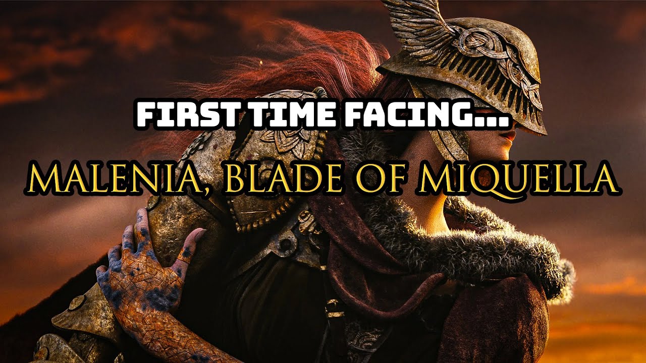 Elden Ring - First Time Fighting Malenia vs. Beating Malenia - YouTube