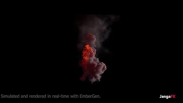 EmberGen: Real-time 3D Fluid Simulations! July 2019 Progress