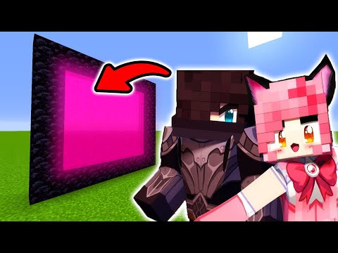 How To Make A Portal To The KAWAII CHAN and ZANE Dimension in Minecraft