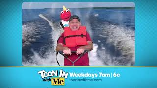 Bill and Toony try water skiing!