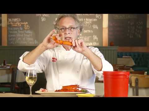 Jasper White shows How to Eat a Lobster