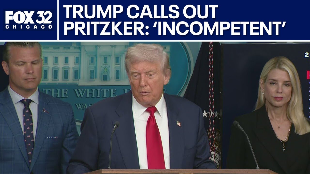 Trump calls out Pritzker, puts Chicago on notice for possible federal crime intervention