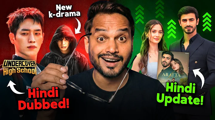 Arafta Turkish Drama Hindi Dubbed : hmm.. 🕵️‍♂️|| UNDERCOVER HIGHSCHOOL KDRAMA & MORE UPDATES