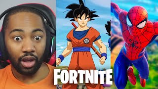 NON Fortnite Player Reacts to Fortnite Crossover Trailers