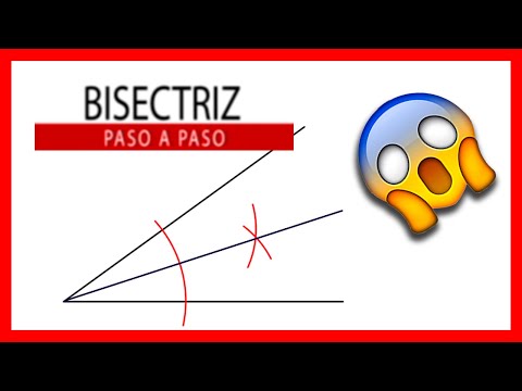 Video: Cómo Encontrar La Bisectriz De Un ángulo