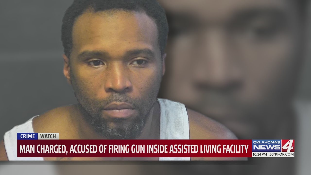 Man accused of firing gun inside assisted living center - YouTube