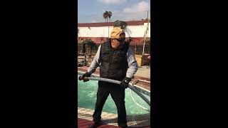 Fire Pool Pump Firehose for Wildfires and fighting fires DIY fire preparedness Protect home