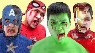 Superhéroes vs Zombies Nuevo episodio: Hombre araña vs Hulk Vs Superman