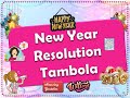 2026 New Year Party Tambola Ticket NewYear 2026 Party Game New Year Resolution Tambola Tickets 