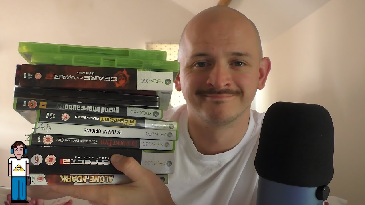ASMR XBOX 360 Game Haul