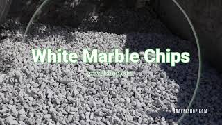 Gravelshop.com | White Marble Chips