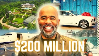 Steve Harvey's Incredible Journey: From Humble Beginnings to a $200 Million Net Worth!
