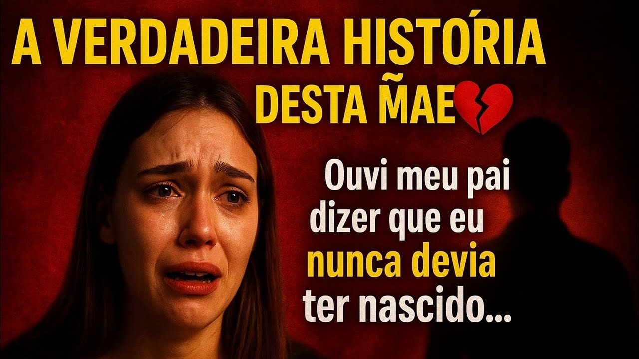 A verdadeira história desta MÃE 💔 Ouvi meu pai dizer que eu nunca devia ter nascido…