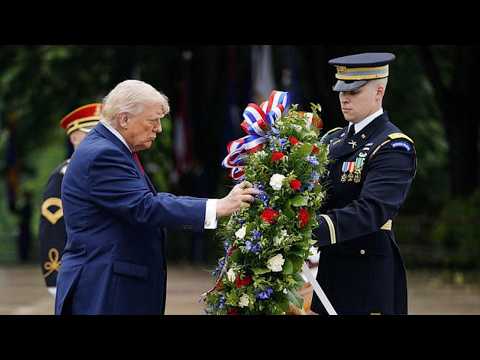 Trump’s Memorial Day Speech Goes Viral 🇺🇸