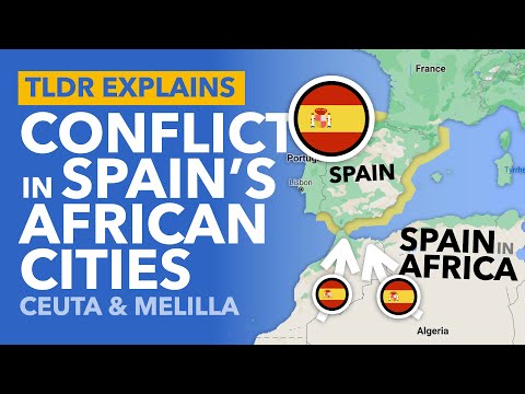 Video: Vai Seuta un Melilla ir Spānijas pilsētas?