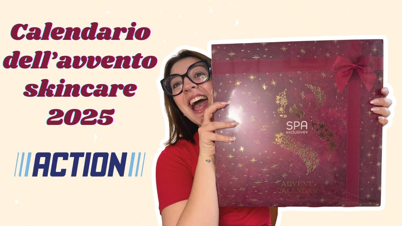 🎄 Unboxing Calendario dell’Avvento Skincare 2025 di ACTION | Cosa c’è dentro?