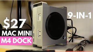 Blueendless $27 Budget 9-in-1 Mac Mini M4 Dock — Mac Pro Style