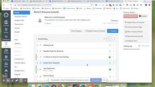 Adding Discussion Questions in Canvas