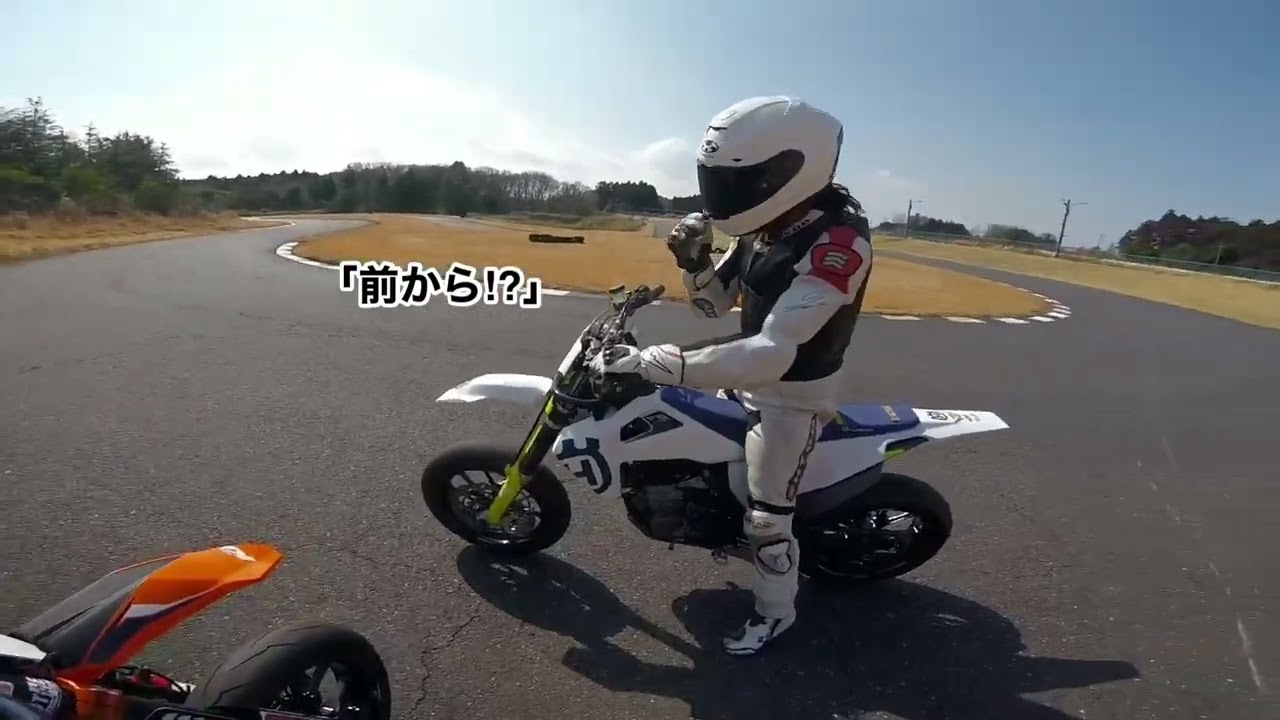 トミンモーターランド‼️【転倒有り】690SMCR オーナーさんとの出会い‼️✨🔥