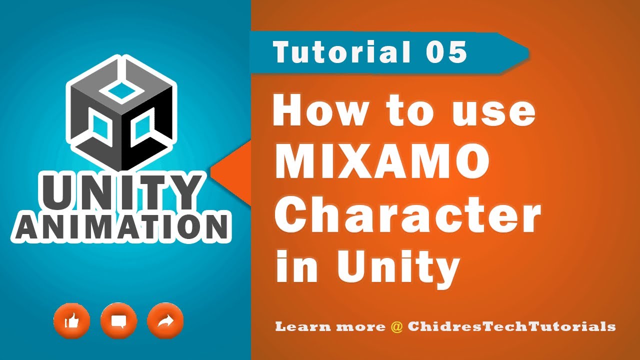 How to Download, Import and Use Mixamo Character in Unity - Unity Animation  Tutorial 04 - YouTube