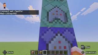How to make a Minecraft bedrock player tester and point giver