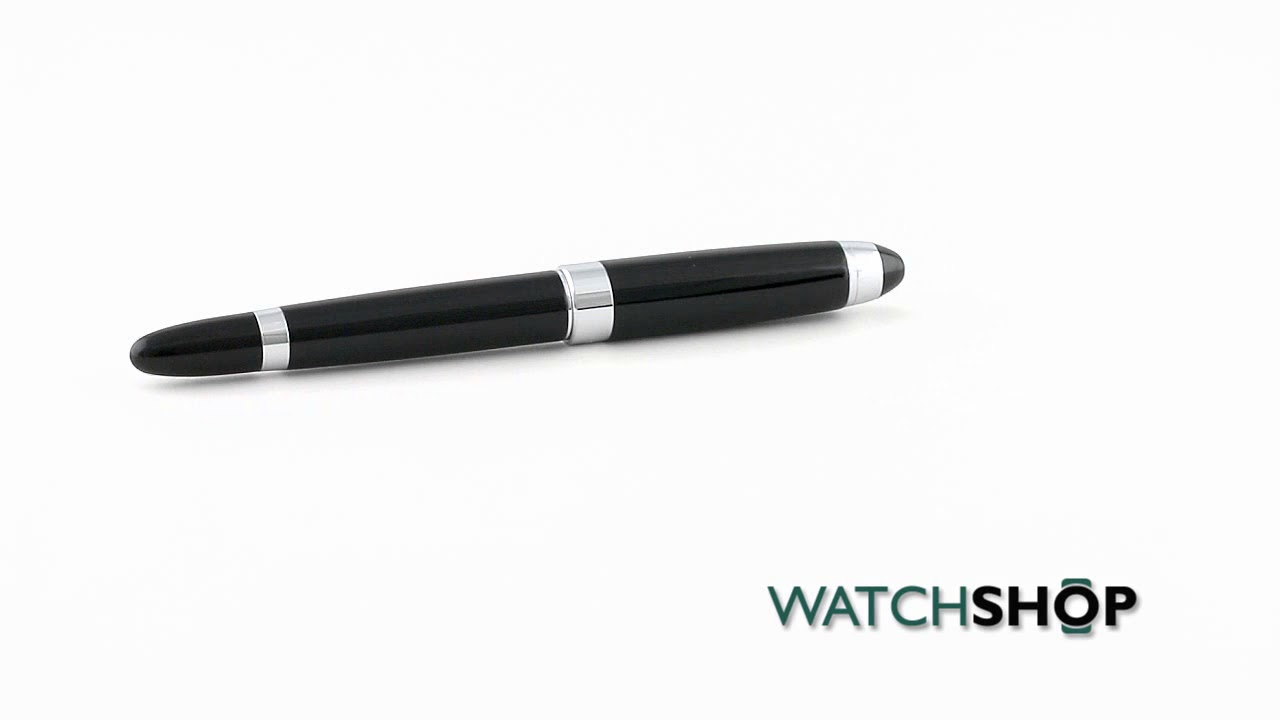 Hugo Boss Pens Stainless Steel Icon Fountain Pen (HSN5012)