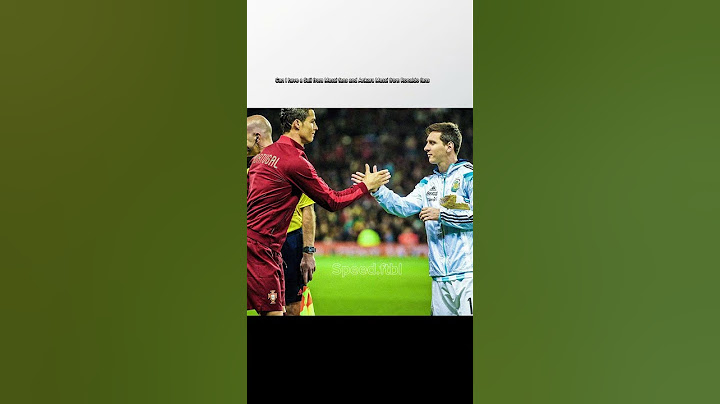 Can I have a Suii from Messi fans and Ankara Messi from Ronaldo fans ✌️☮️☮️✌️