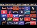 MLB DIAMONDZONE: 09/06/25 #mlbwatchparty #mlbscores #mlblive