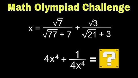 Math Olympiad | A Nice Radical algebra Problem || #algebra #mathslearning