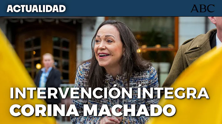 RUEDA DE PRENSA de MARÍA CORINA MACHADO en OSLO