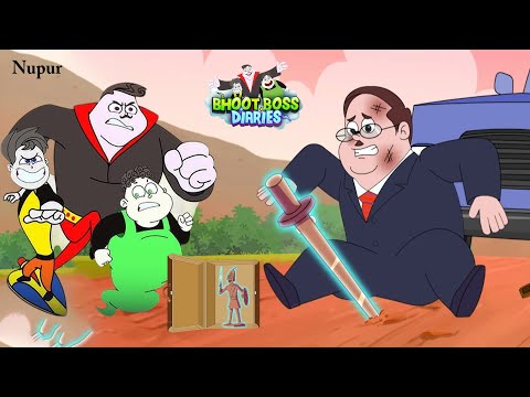 Bhoot Boss ने Murti Chor 🤓 को नानी 😵‍💫 याद दिला दी I Moral Stories For Kids I Bhoot Boss Diaries