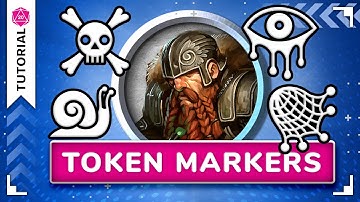 Setting up Token Markers in Roll20 | Roll20 Tutorial