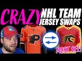 CRAZY NHL Identity Swap Jerseys Ranked! MUST SEE!