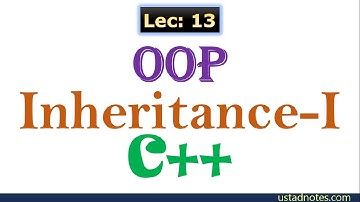 Inheritance in C++  Urdu/Hindi