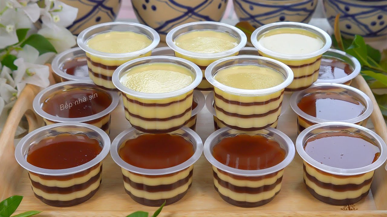 RAU CÂU FLAN CHEESE CÀ PHÊ  đơn giản ngon bất bại ai cũng làm được