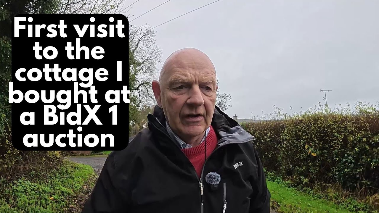 Первый визит в коттедж, который я купил на онлайн-аукционе недвижимости | Видеоблог Терри Горри