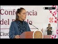 Jóvenes usan la IA como psicólogo.- Sheinbaum
