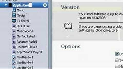 How to change the name of your iPod!