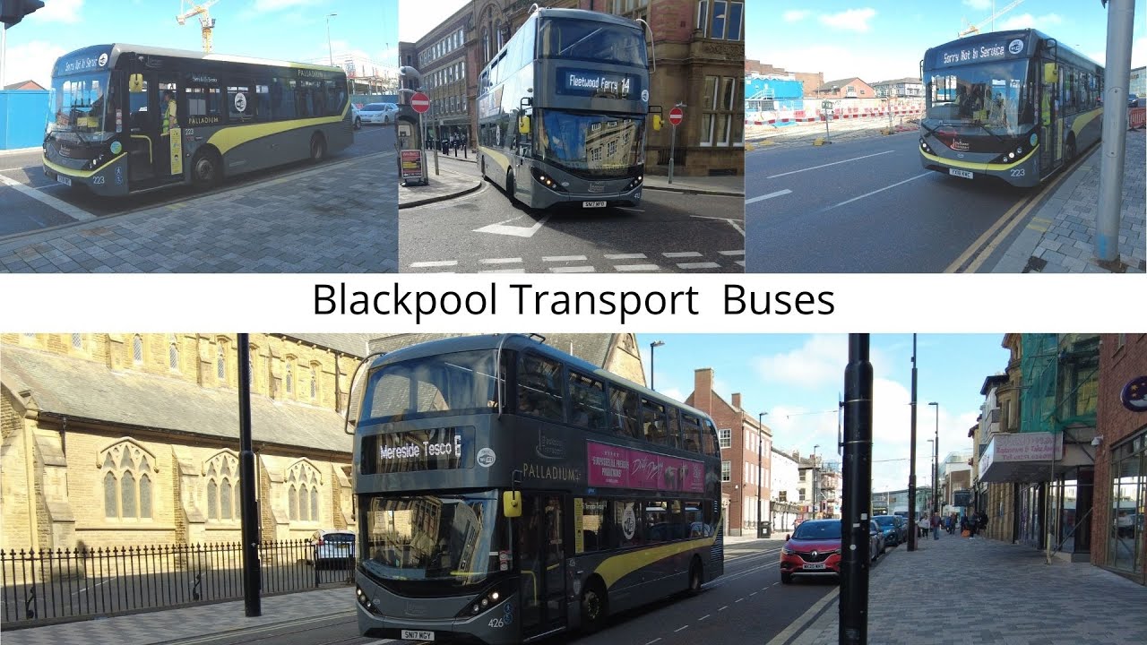 Blackpool Buses Owned by Blackpool Borough Council YouTube