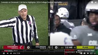 THE TEAM FOR CLICKS Colorado vs Cincinnati | Full Game Highlights | 2024 College Football Highlights