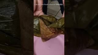 双蛋黄栗子粽子巧克力包子槟城塔都丁宜美食Zongzi Chocolate Pao Penang Batu Ferringhi Food Court Lunch #马来西亚槟城 #槟城美食 #粽子