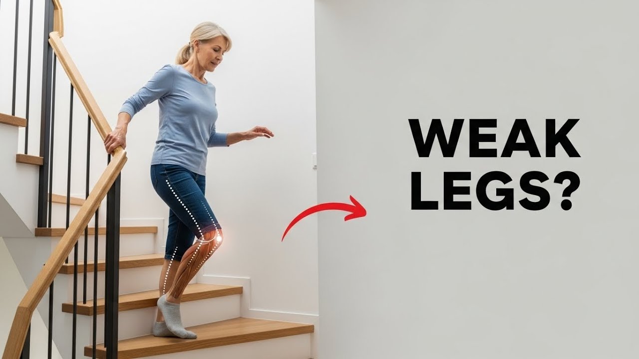 The ONLY 3 Exercises You Need to Climb Stairs Easily After 60 | Dr. Hargrove