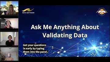 Ask Me Anything About Validating Data