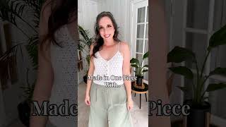 Easy One Piece Construction. Shine Bright Like A Diamond Tank Top Pattern