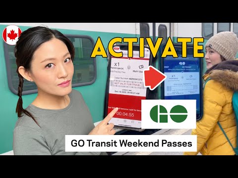 Video: Mga Ticket, Pass, at Pamasahe ng GO Transit ng Toronto