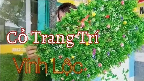 Cỏ Nhựa Trang Trí Vĩnh Lộc, Thảm Cỏ Trang Trí Vĩnh Lộc