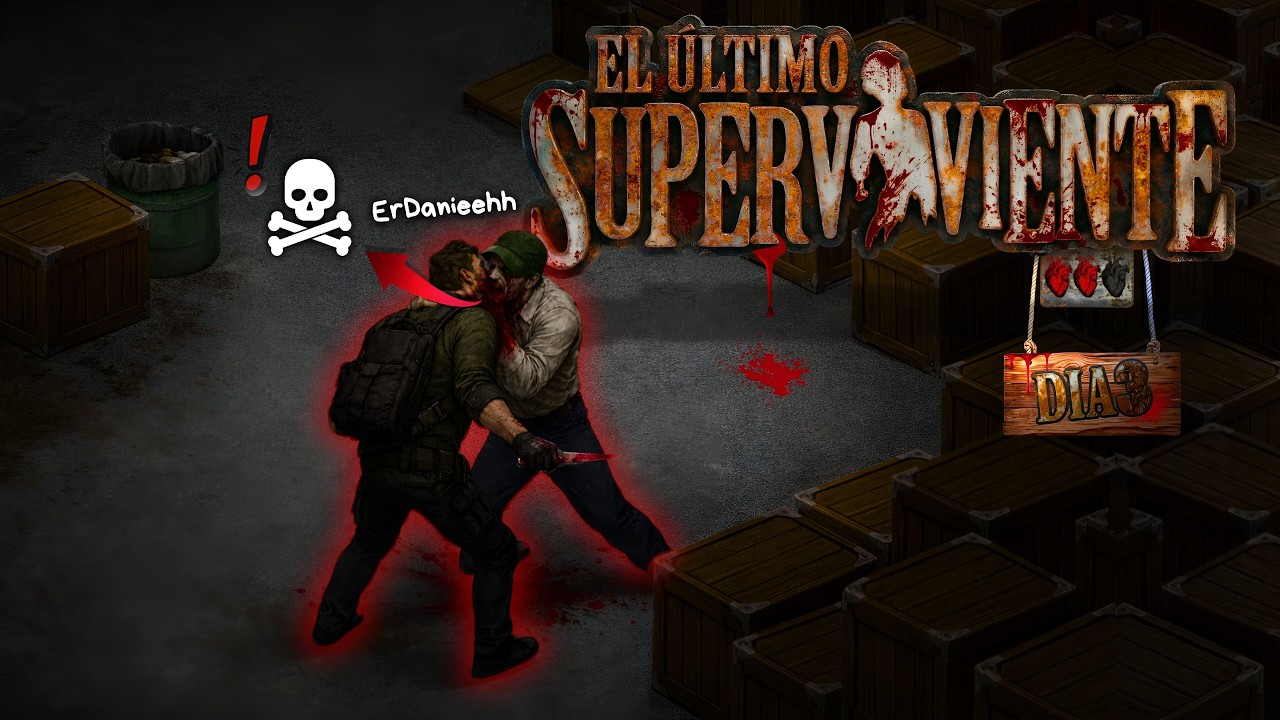 Mordido, Pero no Solo🫂| EL ULTIMO SUPERVIVIENTE☠️| DIA 3⚔️| !gritar📢 !discord🫂!voces🗣️