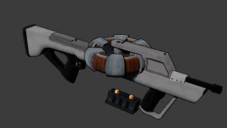 Particle Cannon Mk.1 animation set