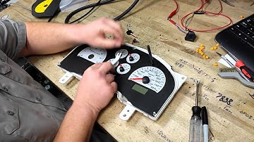 Daytona gauge face install