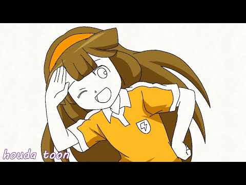 رسم كيناكو روان من انمي ابطال الكرة Drawing Nanobana Kinako Inazuma Eleven Go 